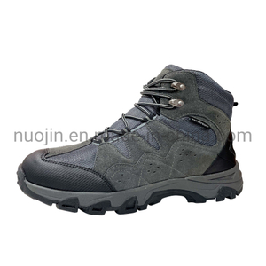 Bottes d'escalade pour hommes Chaussures de plein air Chaussures de sécurité antidérapantes imperméables Chaussure de randonnée pour homme