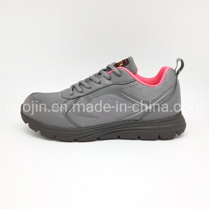 Sports respirables extérieurs faits sur commande noirs de chaussures de randonnée pour des dames