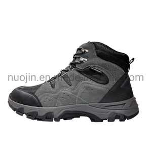 Chaussures de randonnée en daim pour hommes, bottes de sécurité imperméables pour l'extérieur, chaussures d'escalade