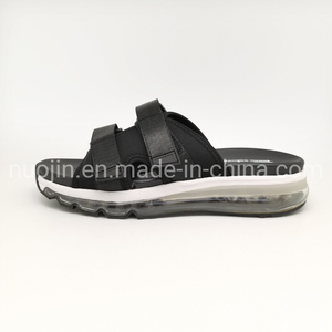 Sandales plates croisées personnalisées pour hommes, pantoufles d'été pour hommes, chaussures à glissière noires brillantes pour garçons