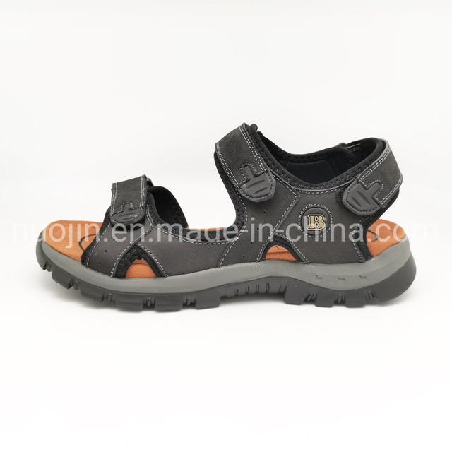 Chaussures en cuir pour hommes Slip sur Sandls Tongs Chaussures pour hommes Pantoufle de sandale pour hommes