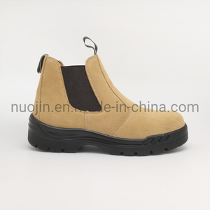 Chaussures de sécurité pour hommes, embout en acier de travail, semelle extérieure en caoutchouc antidérapante et résistante à l'abrasion, chaussure de sécurité
