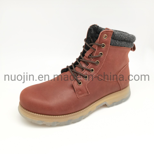 Bottes de sécurité à semelle extérieure en caoutchouc, chaussures de travail pour hommes, chaussures de sécurité à bout en acier