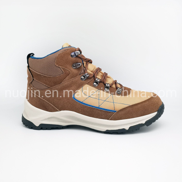 Chaussures en cuir pour hommes, chaussures de sécurité hautes, chaussures de randonnée imperméables, chaussures respirantes, chaussures décontractées