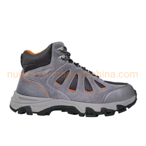 Chaussures d'extérieur pour hommes, chaussures de travail supérieures en daim, chaussures de Trekking, chaussures de sécurité imperméables, bottes de randonnée