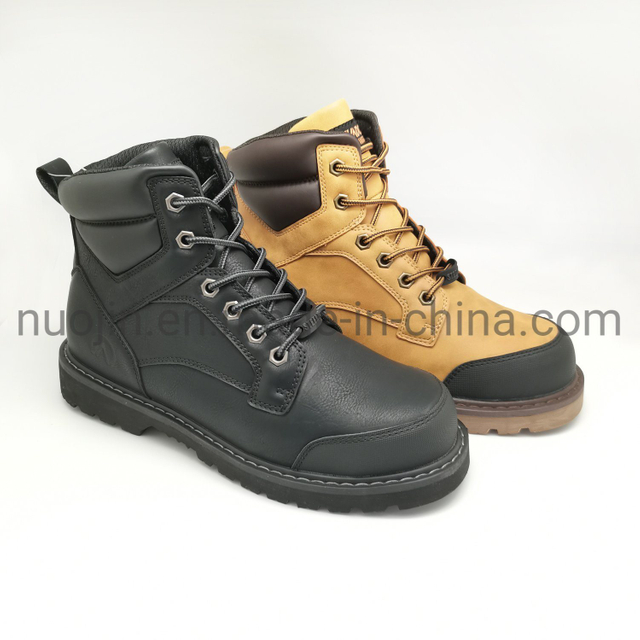 Bottes de travail à bout d'acier pour hommes, chaussures de sécurité, chaussures d'extérieur respirantes et décontractées, bottes de travail industrielles confortables anti-crevaison