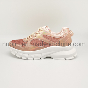 Chaussures de sport brillantes pour femmes, chaussures de luxe pour femmes, chaussures plates pour femmes, offre spéciale
