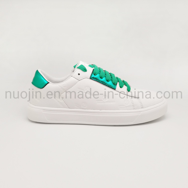 Chaussures en toile personnalisées pour femmes, baskets à enfiler, mocassins plats classiques, chaussures blanches décontractées pour femmes