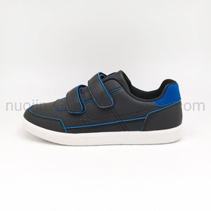 Chaussures plates décontractées personnalisées simples de mode pour femmes, chaussures supérieures en PU pour dames