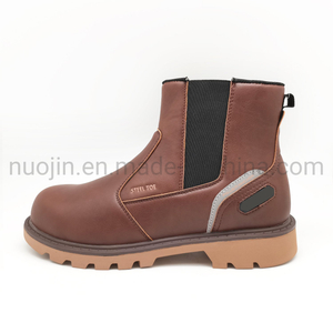 Bottes de travail de vente chaude avec embout en acier, bottes de sécurité industrielle