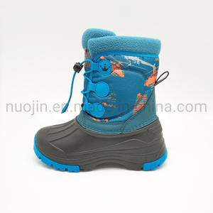 Conception personnalisée unique de haute qualité filles garçons bottes de neige pour enfants portables antidérapantes