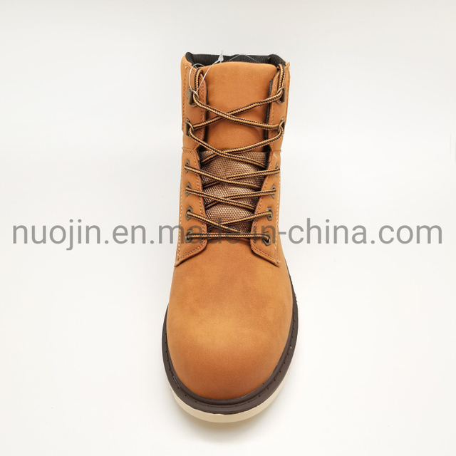 Bottes de travail de sécurité à bout en acier industriel pour hommes, chaussures de sécurité antistatiques, chaussures de travail en cuir