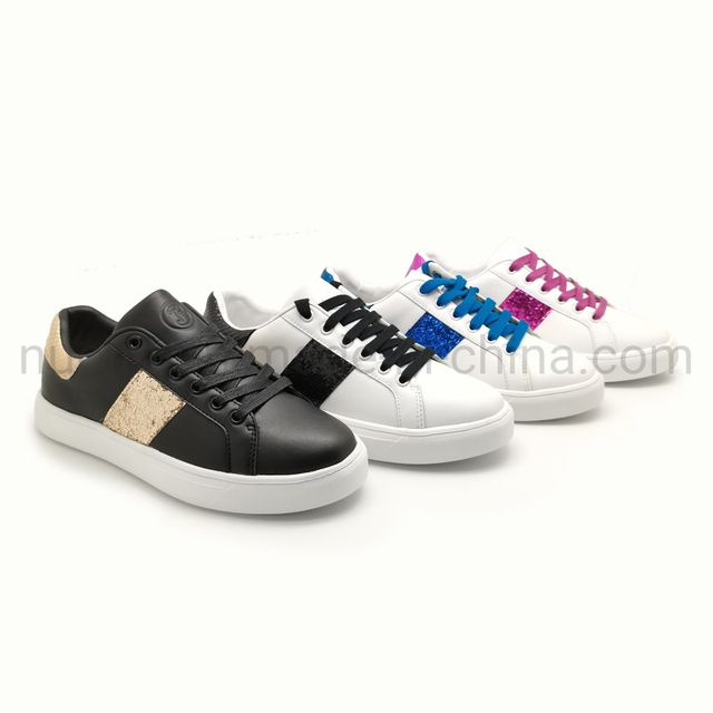 Baskets de mode pour femmes, chaussures de marche décontractées, chaussures en toile personnalisées fabriquées en Chine